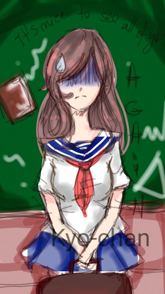 Yea...so I am that shy child who dosen't like talking to people...#sketch#fridayswithsketch#BackToSchool