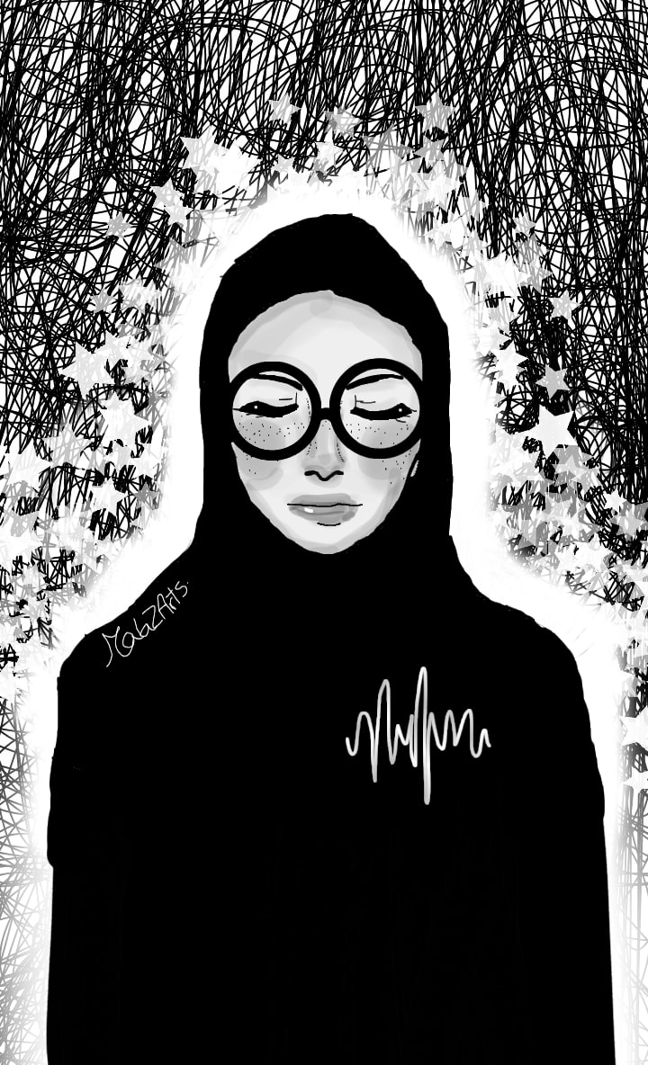#blackandwhitechallenge #MalazArts ‪@sonysketch‬ #like4like my sketch💜‬