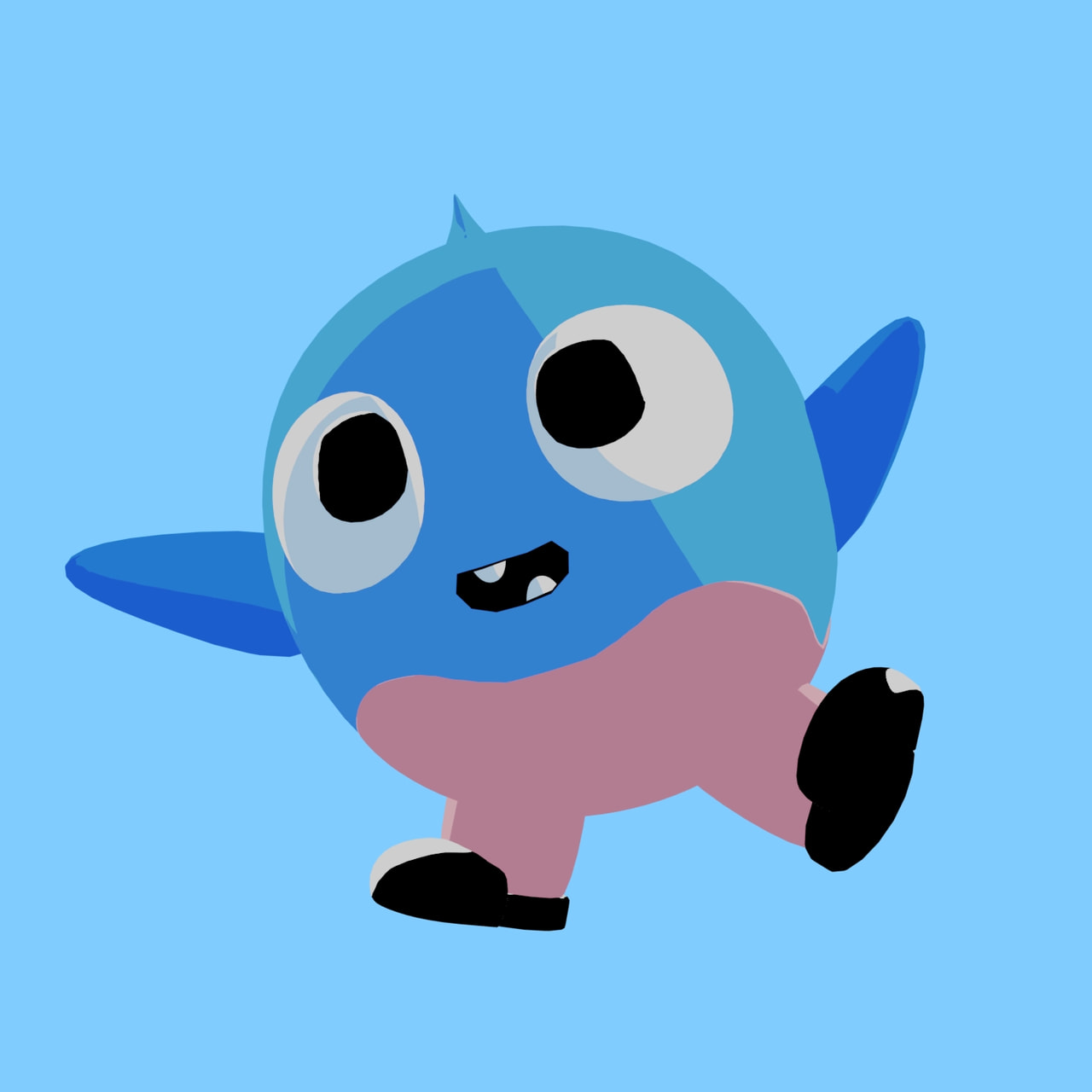 My boi Otto in 3D! #sonysketch #3dart #3D