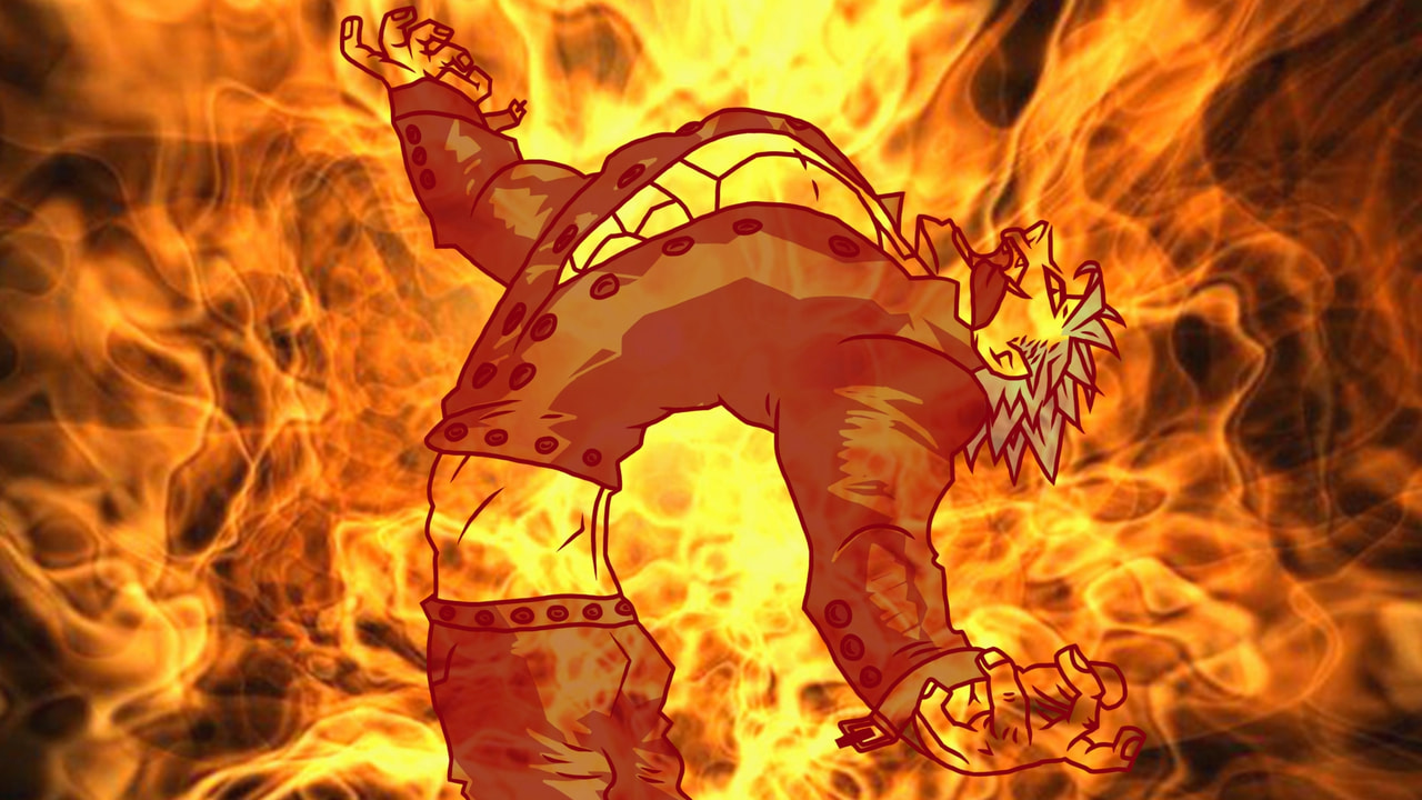 #anime #sevendeadlysins #madness #background #fire #myelement
