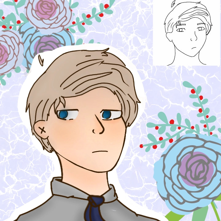 this a repost so that could show the other drawing.  You can actually find it in my profile it was the first one I ever posted!!  ‪ #recreatechallenge ‪@sonysketch‬