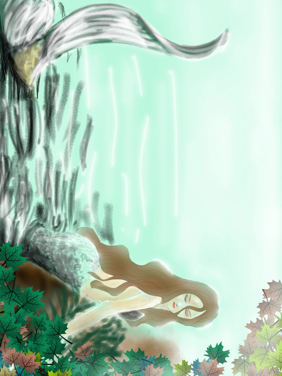 #mymythology #sonysketch #girl #Fridayswithsketch 人魚姫