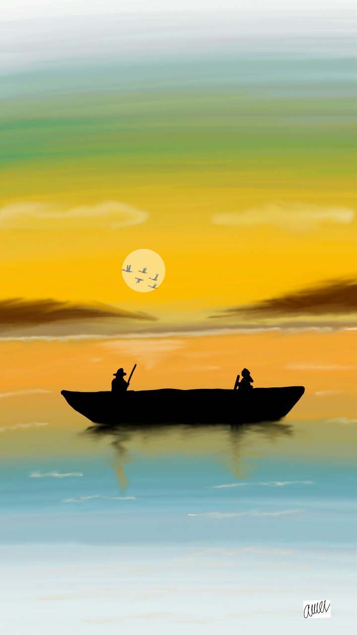 #Romantic #Evening in #peace and #love.  #Amerkhan