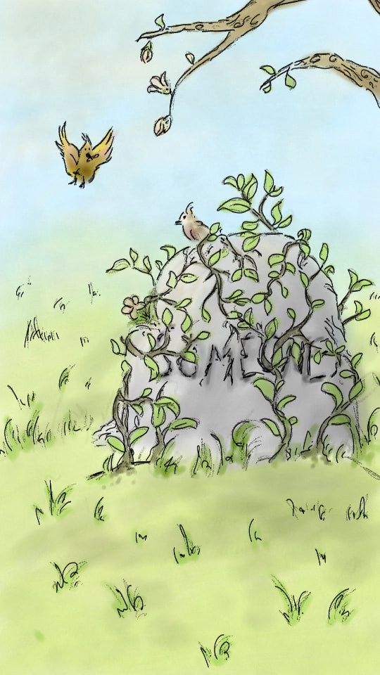 #futurechallenge #fridayswithsketch Death is in everyone's future, but death will always bring new life, and even if we're not going to be alive as ourselves, we will be alive as part of everything. We will be there, as a stone, as a leaf, as a bird. ...