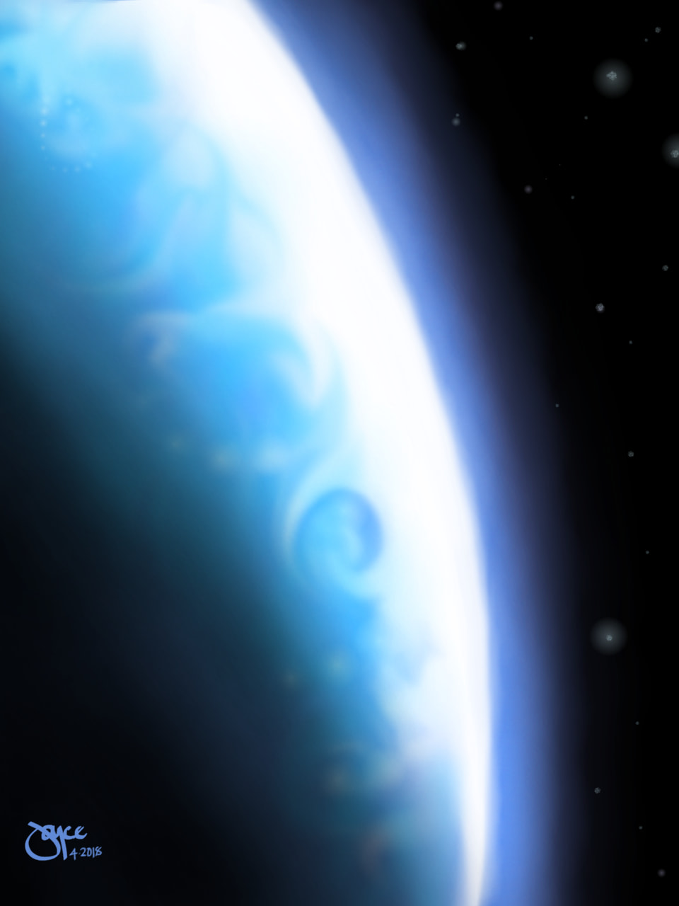 @sonysketch #fridayswithsketch #travelchallenge I wonder how many of us will ever really get the opportunity to see our little blue planet like this.