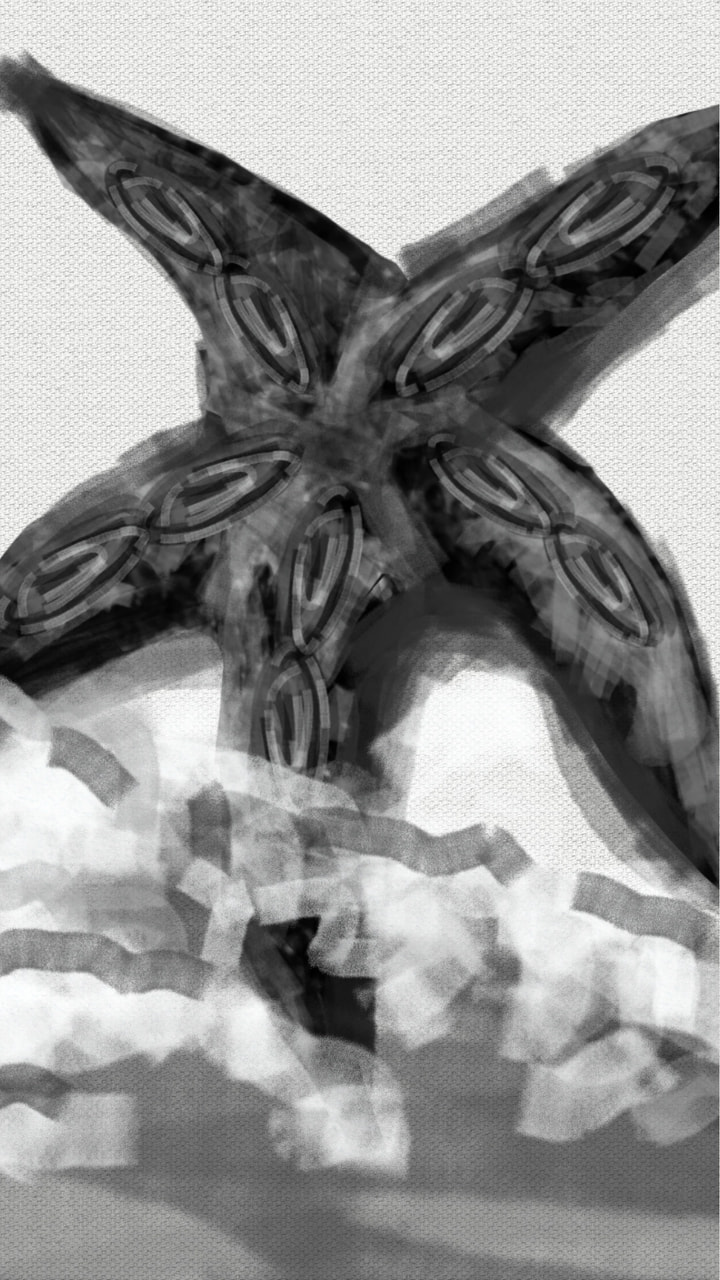 The stars returned to the sea. Это фиаско ХД #rollertool #fridayswithsketch