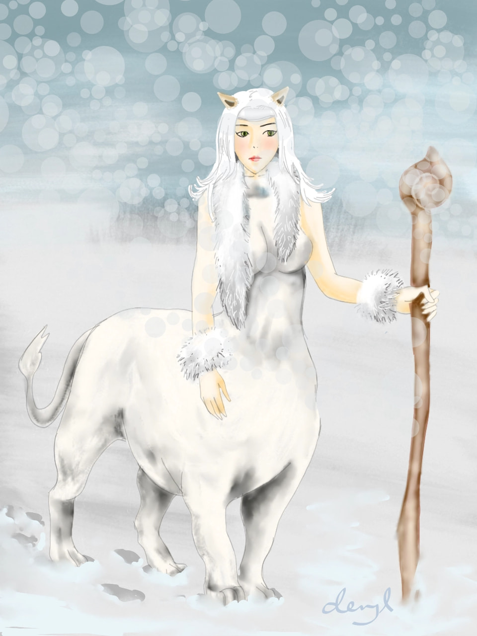 #minichallenge #snow #witch #girl #Warriorscats