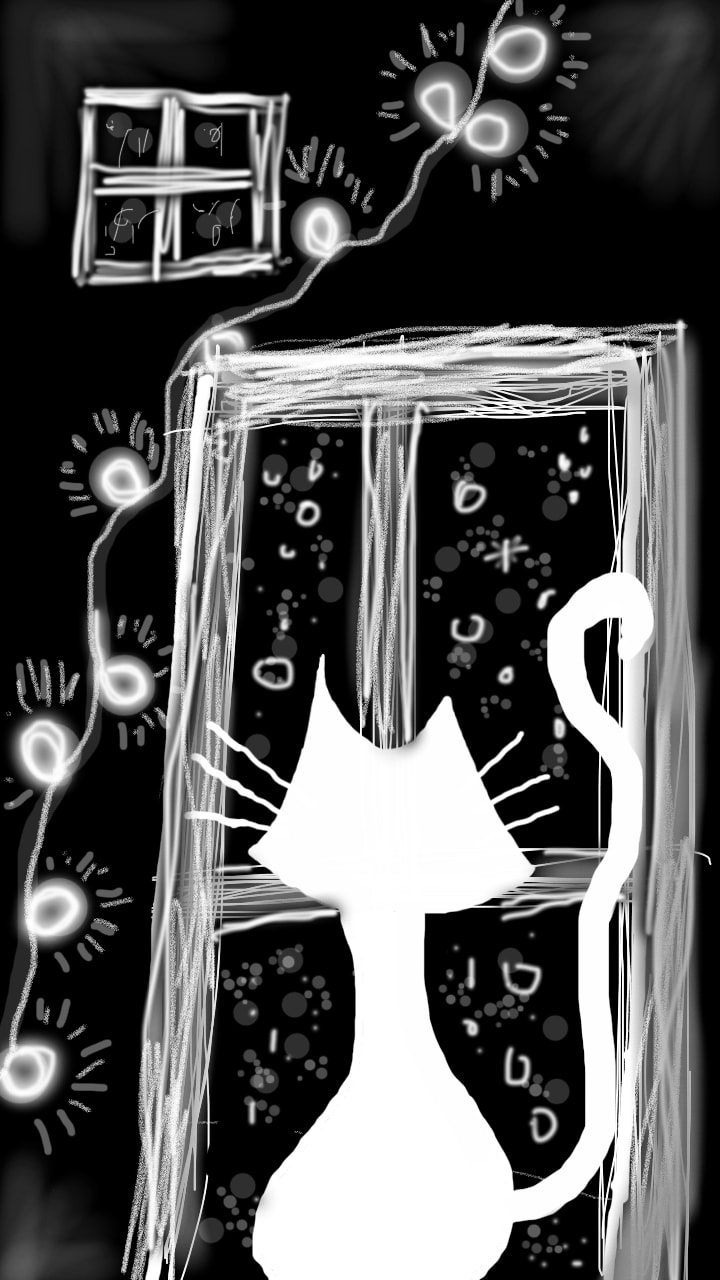 #fridayswithsketch #blackandwhitechallenge 🌨️🌨️🌬️❄️❄️