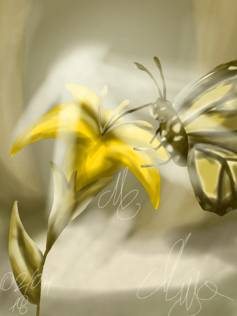Another thing for the #colorchallenge #colorweek #yellowchallenge #100PercentSketch ‪@sonysketch‬ (edit, how the hell did THIS got featured?)