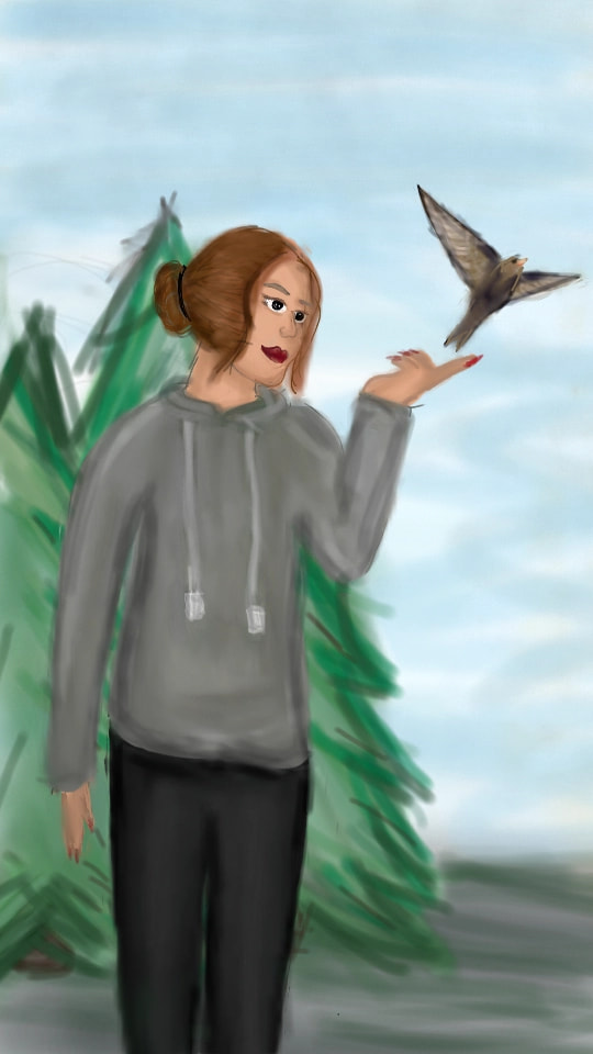 Quick sketch for #inkober2017 #Swift #inktober Edit: ok I can't believe that my sketch got feature! Again!!