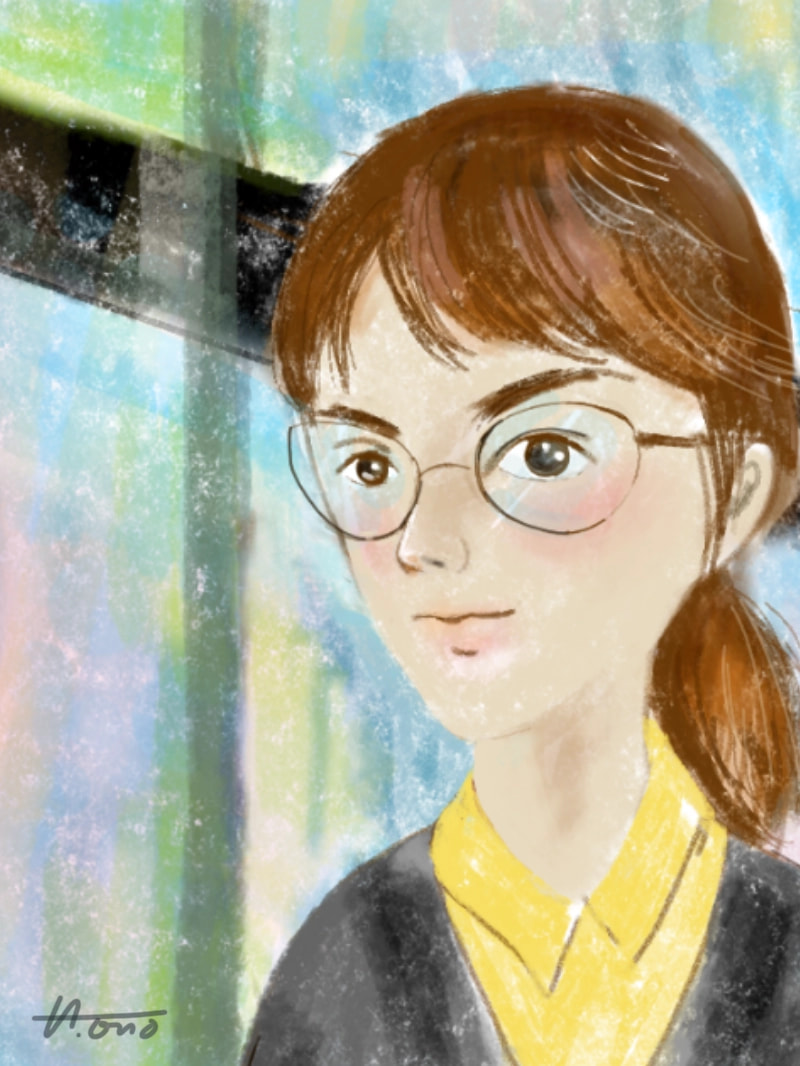 Eyes say things as much as mouth...（目は口程にものを言う..なんて！） #sonysketch #MotherLanguageDay #fridayswithsketch #girl
