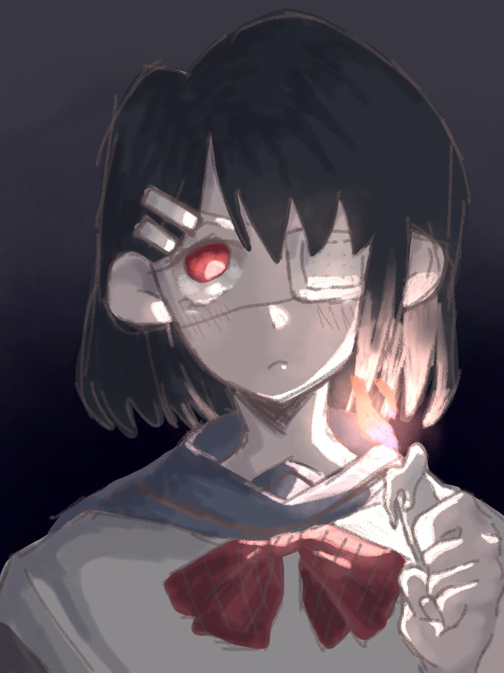 Lighting practice??? #darkchallenge #fridayswithsketch edit: thanks for 420 likes fellas💕💕