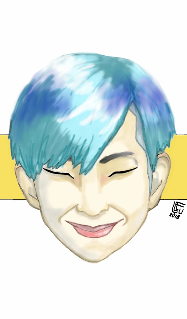 #kpopchallenge #fridayswithsketch #BTS #BtsFanart   The God of Destruction! I tried my best to draw my bias as perfect as I can! I hope someone could recognize him... #RM #namjoon #rapmonster