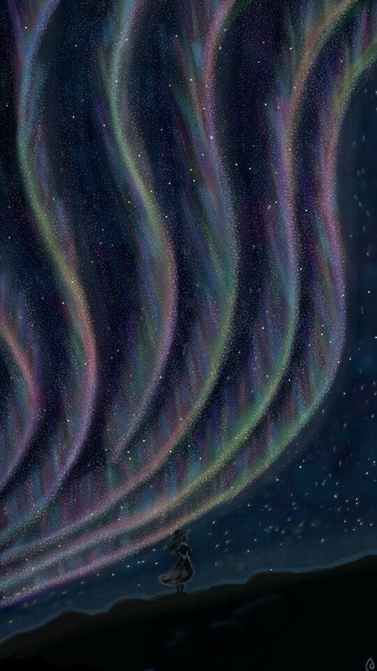 I'll be waiting under the stars ✨ for you.... #DeeSketch