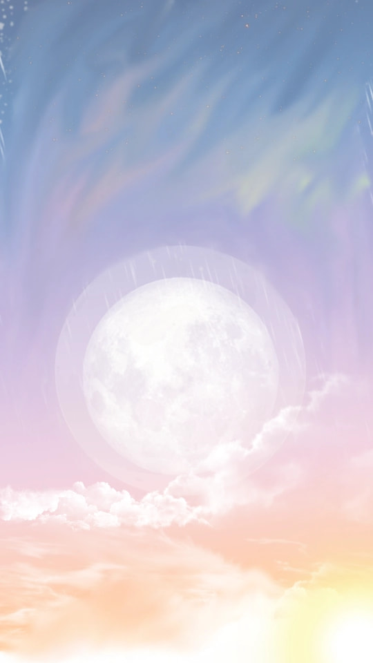 #LOVE #digitalart #moon #sky #pastel #watercolor #stickers #2017 #sketch