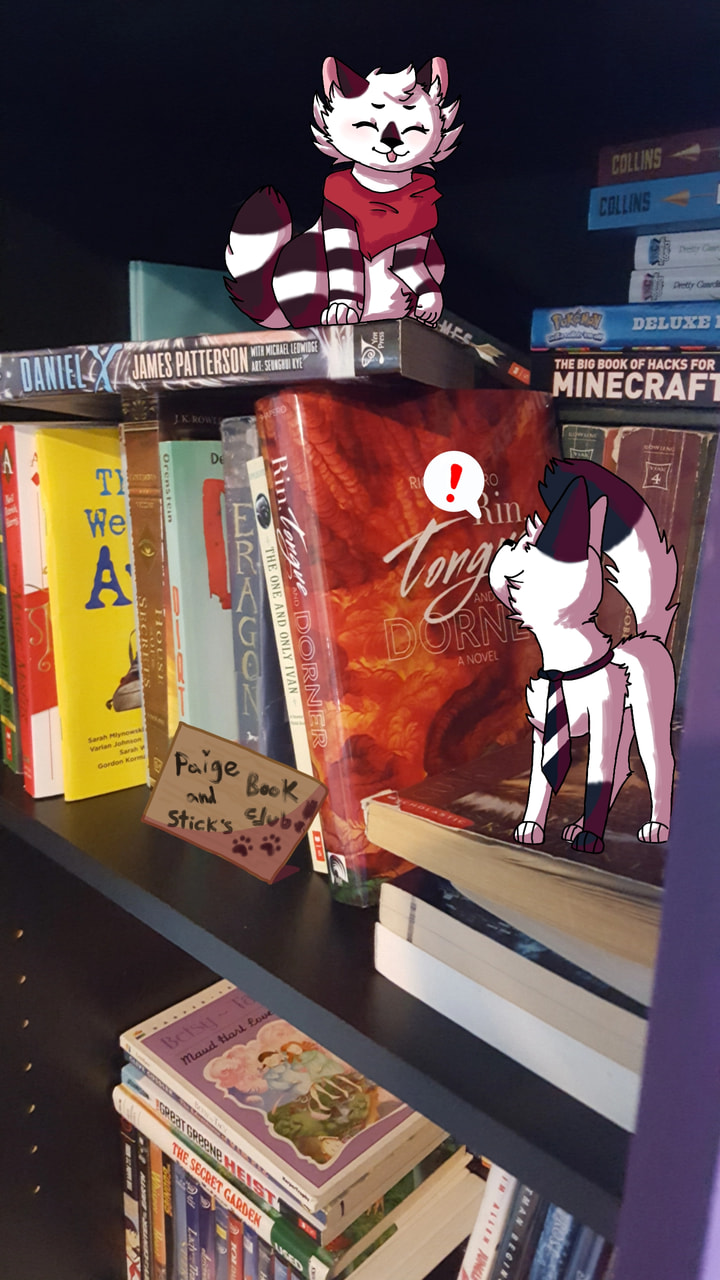 Paige and Stick have invaded my book cabnet! #photochallenge #fridayswithsketch