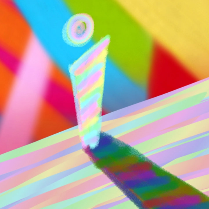 Vamos a ver qué tal, es la primera vez que hago éste tipo de dibujos intencionalmente. #abstractchallenge  #fridayswithsketch
