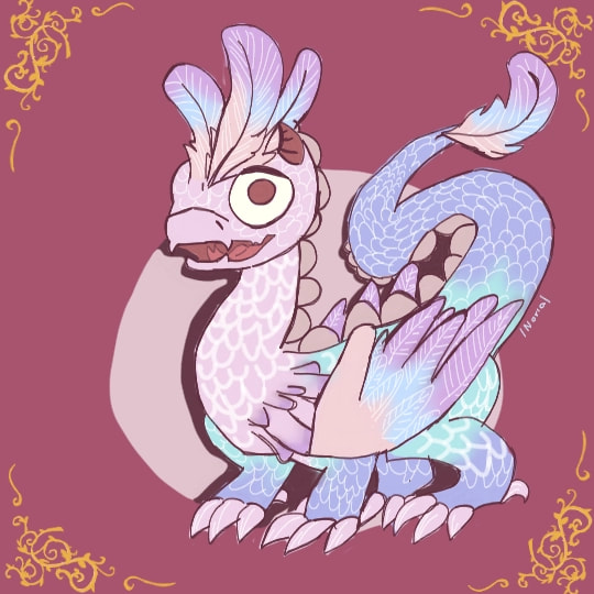 This dragon's name is Caeli ,witch means skys in latin, that's bacause it rules over the creatures of the sky. Some legends say that if you see him flying above you,  your soul will be forced to follow him. #mydragon #fridayswithsketch #sonysketch #pastel