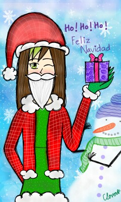 Feliz Navidad amigoes #imsanta #dailydecember#MeAsClover