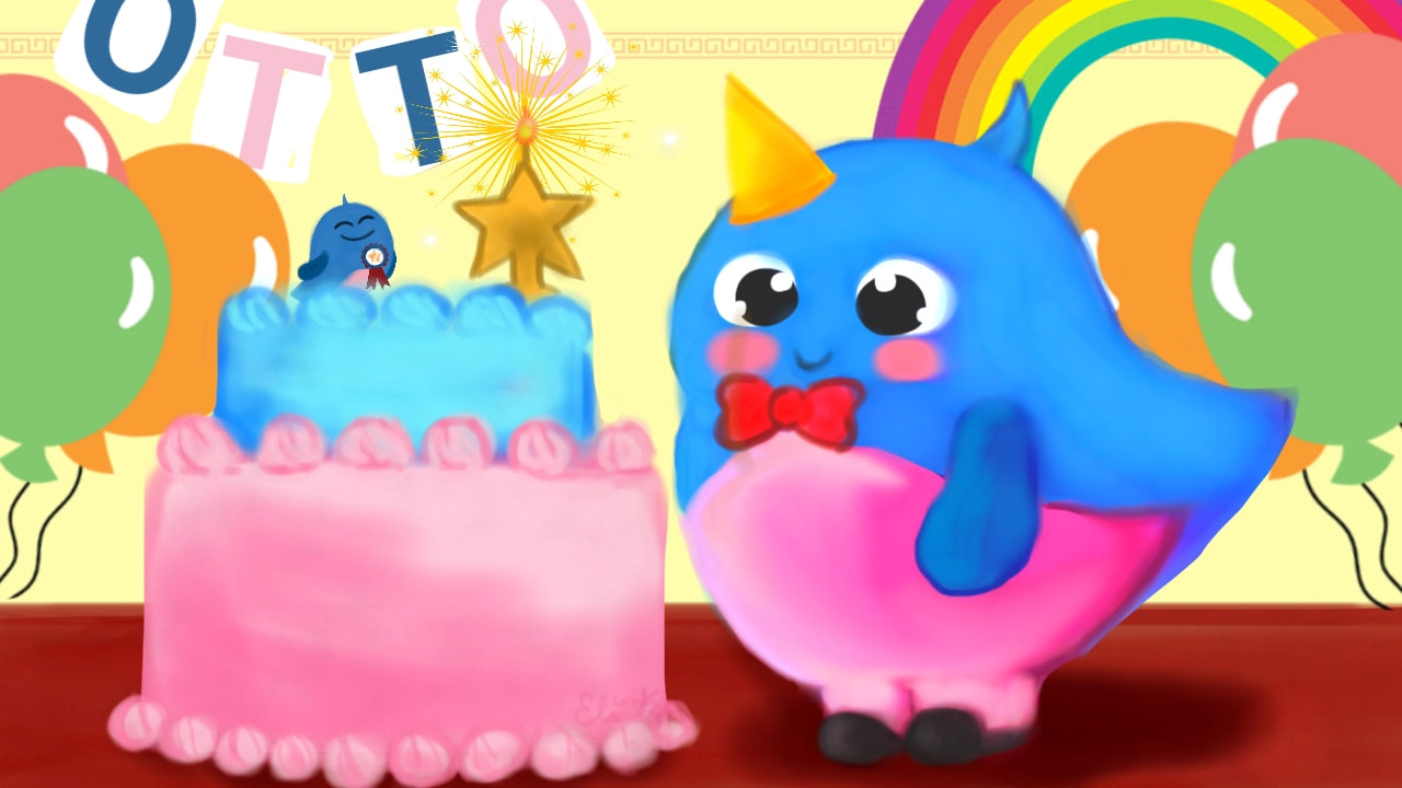 Happy birthday Otto! 🎂 #ottosbirthday #fridayswithsketch #sketch #sonysketch 100% made in sketch!