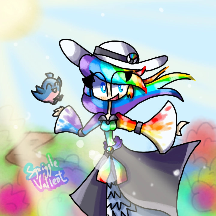 I take this 2 hours ago.... Hi this is Lady Sketch-chan! #sonysketch #sketch #sketchchan #otto #rainbow plus i WiLl sTarT My ToKyO GiRLs CoMIc VoL 1....