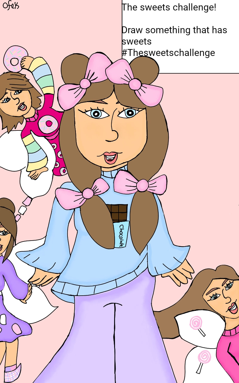 The sweets challenge! Draw something that has sweets #Thesweetschallenge #mychallenge #fridayswithsketch