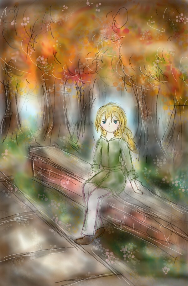Sitting on a ledge- I haven't posted in a while because of schoolwork. Thankfully I found myself time to complete this.