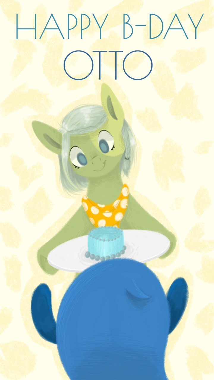 #ottosbirthday Well, cakes are the best gifts known to humanity... so happy birthday, Otto!