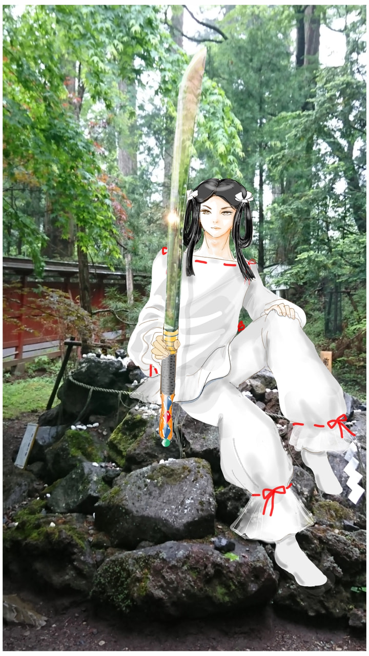 Sonyさんの企画はいつも難しいけどこれはすごく楽しい😆💕自分で撮った写真だから気兼ねなく何でも描けちゃう😁 #drawyourphoto #fridayswithsketch #sonysketch