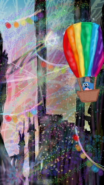#4stepstoz4 #sketchworld ❤ 😻 😍 otto is flying home back to sketch world! Come and celebrate his return as we party in the world of a colourful imagination! 🌈 collab with ‪@ipu‬