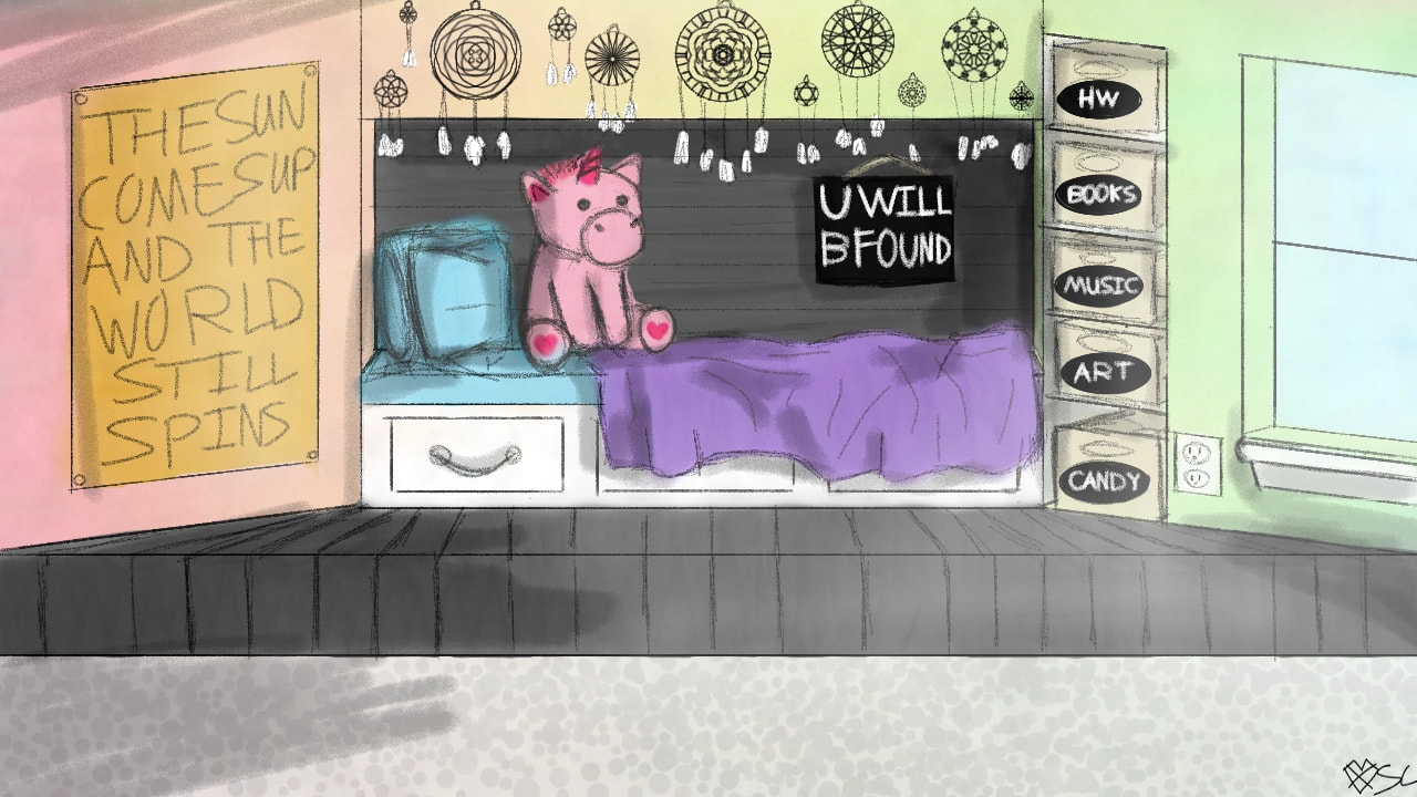 Not too much to say except that it cant be a dream room without my stuffed animal(s) #fridayswithsketch #myroom (edit: WOW A FEATURE?!? THANKS!!!)