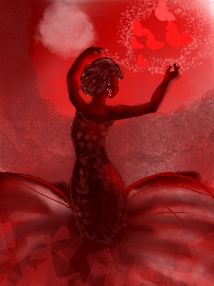 #redchallenge #colorweek ‪@sonysketch‬