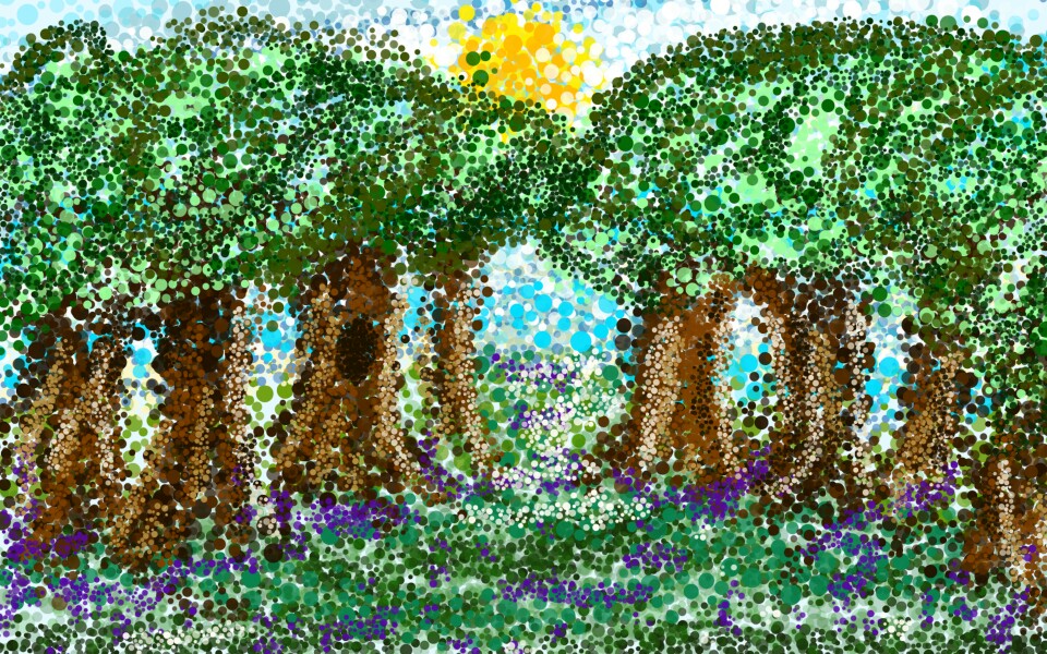 #Fast #forest#marikaaria#dots #bubblepenchallenge #spring#MAbg#maft