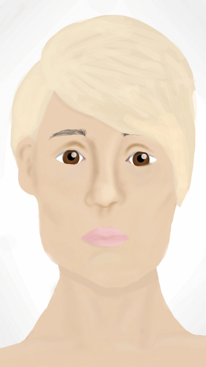 #portrait #pretty #girl #blond #realistic #Face #portraitchallenge