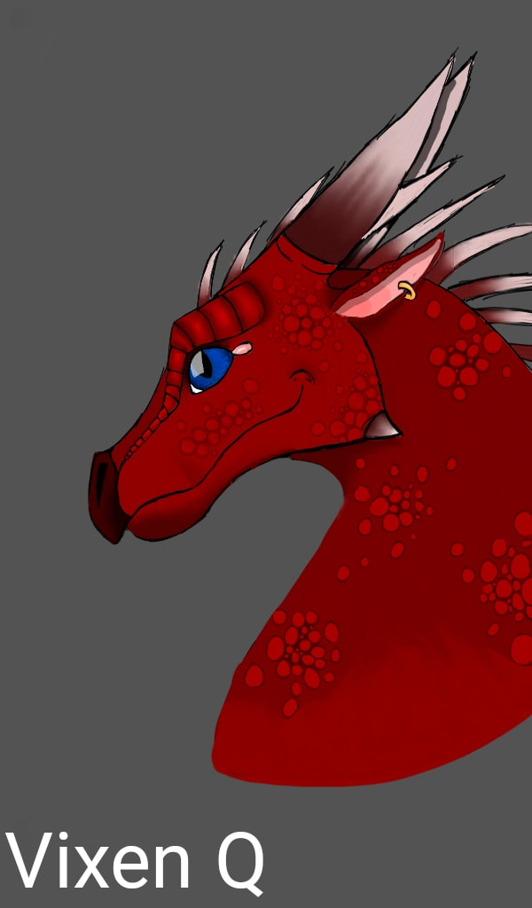 #fridayswithsketch #mydragon I don't know what the name is but she's a girl