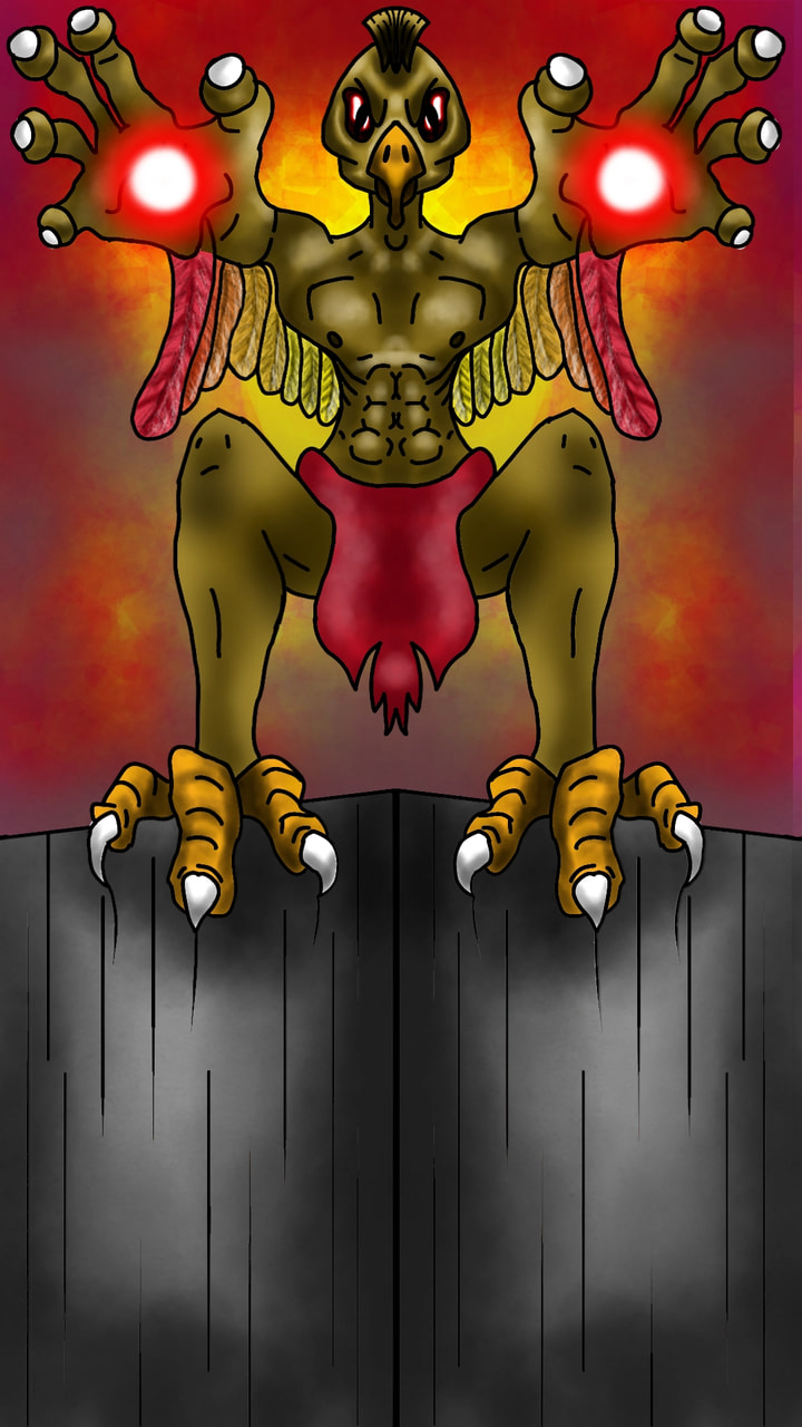 For this #fridayswithsketch challenge I have made a Gardua. A Gardua is a bird creature that is capable of flying and is usually an eagle of some sorts. #fridayswithsketch #mymythology #100PercentSketch EDIT: YAY! This is my first time getting featured.💚