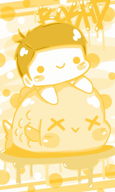 Me n my goldfish!.. #goldchallenge #dailydecember i dun have any goldfish actually... Just doodle...#cute #boy«(< ･ิω･ิ)