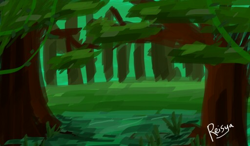 #forest #green #water #tree #landscape#Reisya feautured again!! Thank you