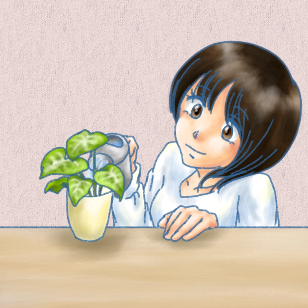 最近は育ててる植物に癒されてます(笑) #fridayswithsketch #betterday