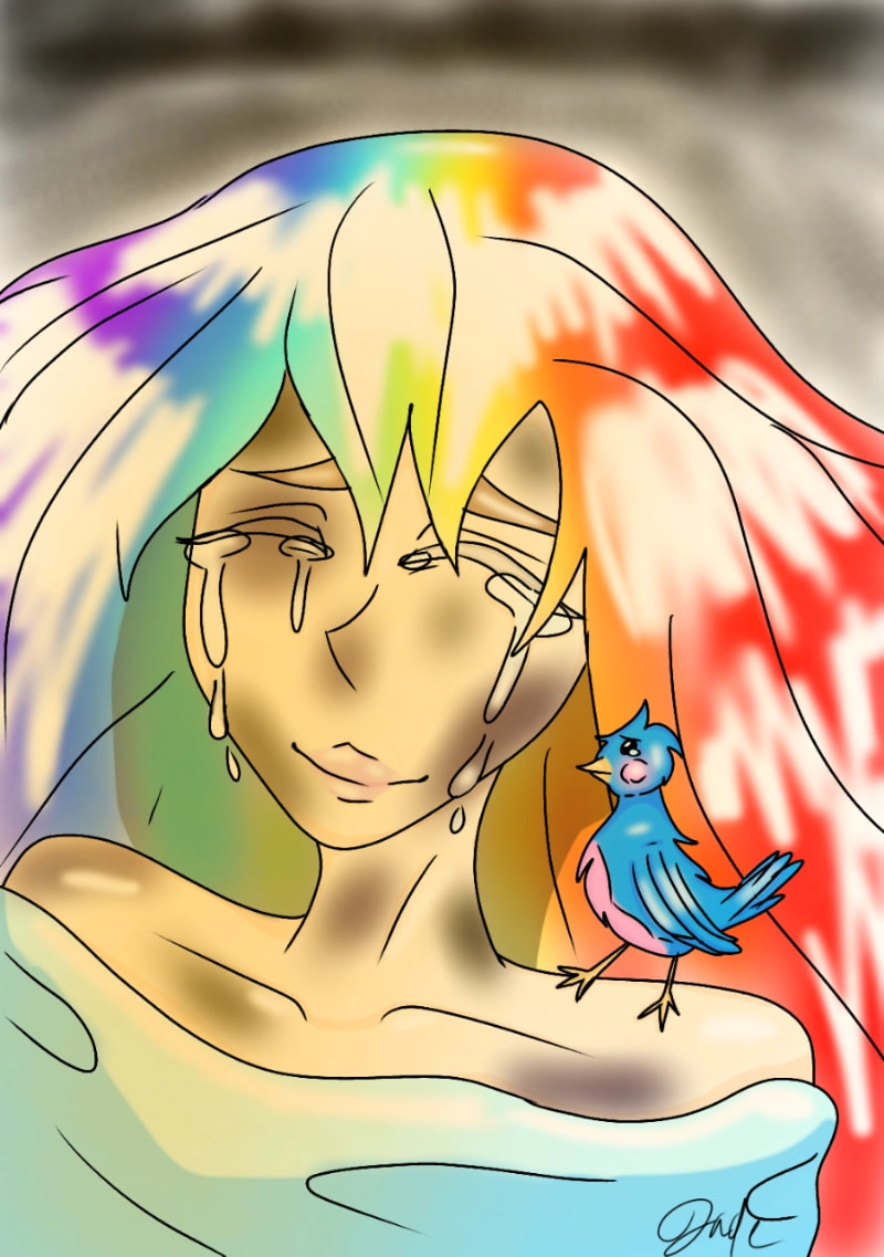 I decided to do the #EndOfTheWorld challenge... we'll  miss u sketch! #fridayswithsketch #SaveSonySketch 💔💕💕😥😭😭😭😭 edit: omg it got featured tysm!! ♥️♥️