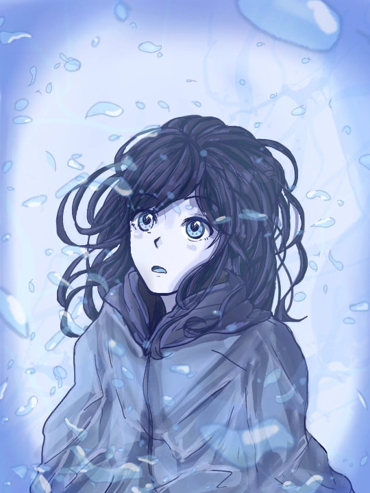 This was fun to draw ‪@sonysketch‬ #bluechallenge #colorweek #100PercentSketch #blue