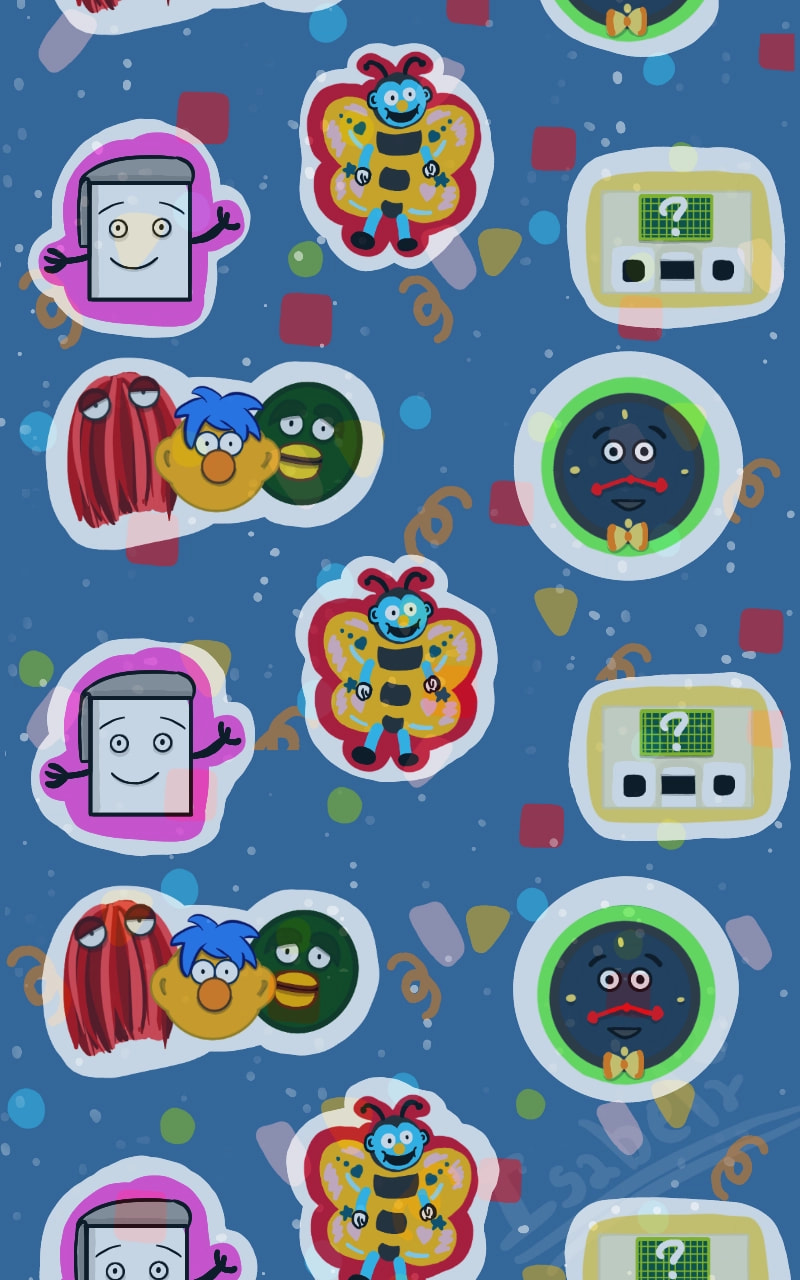 DON'T HUG ME! I'M SCARED. #backgroundchallenge #background #wallpaper #Donthugmeimscared #creepy #happy #color #colors #colorful #Child #kid #youtube #fridaywithsketch