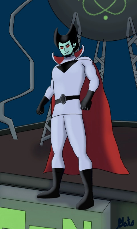 Vlad plasmius from Danny Phantom #myvillain #fridayswithsketch #dannyphantom