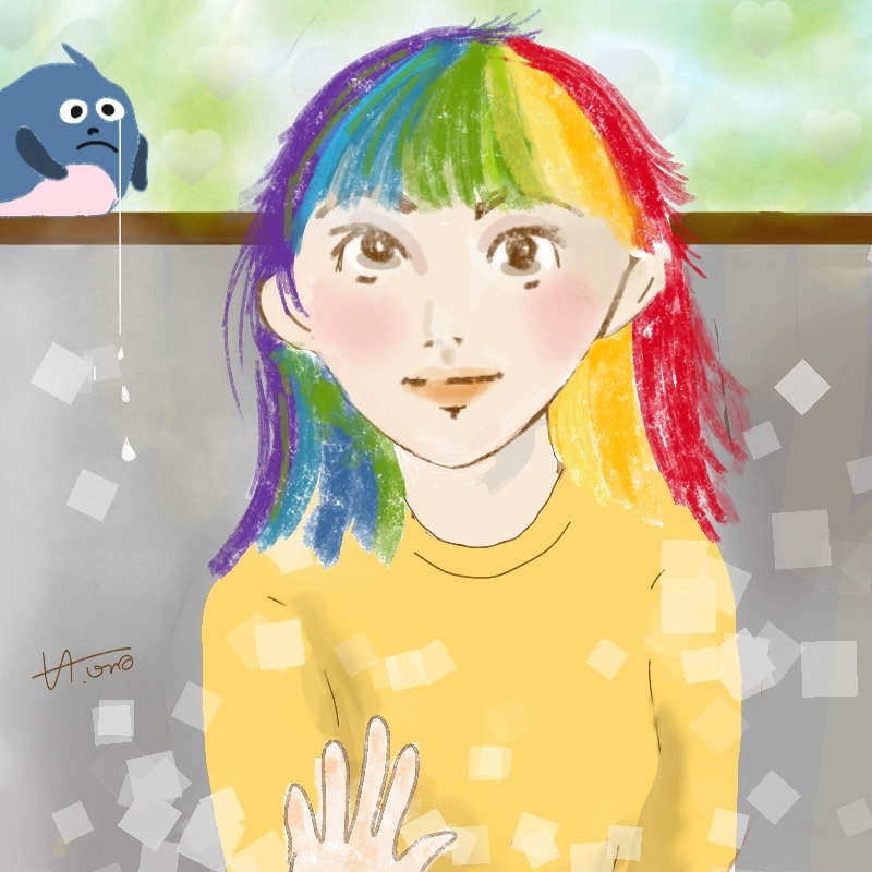 sketchchan and otto. girl .#sonysketch #myart #otto #sketchchan #doodle #SaveSonySketch