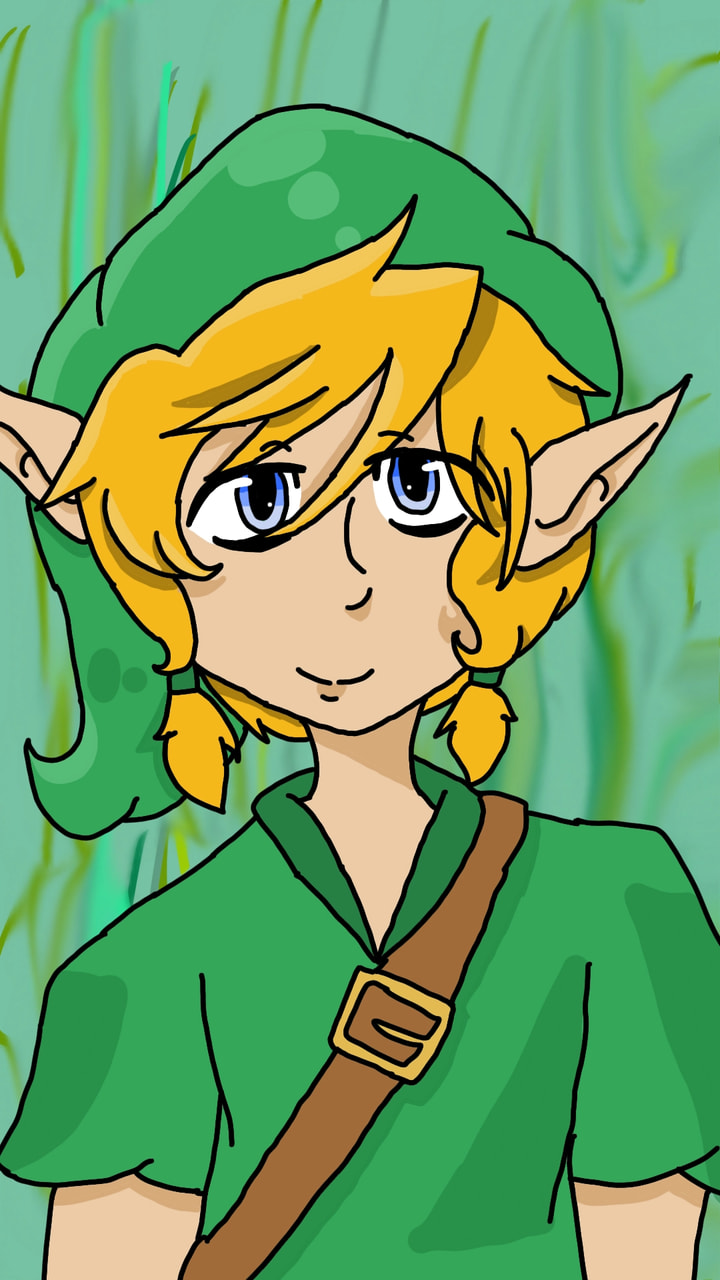 YAY ‪@sonysketch‬ this Is my favorite game character! His name is Link and he's from The Legend Of Zelda #fridayswithsketch #myfavgame