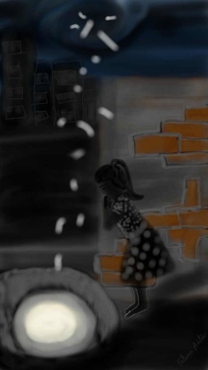 My crazy moment was in my dream...Moon fall in from the sky ... #mycrazymoment #sonysketch #fridayswithsketch