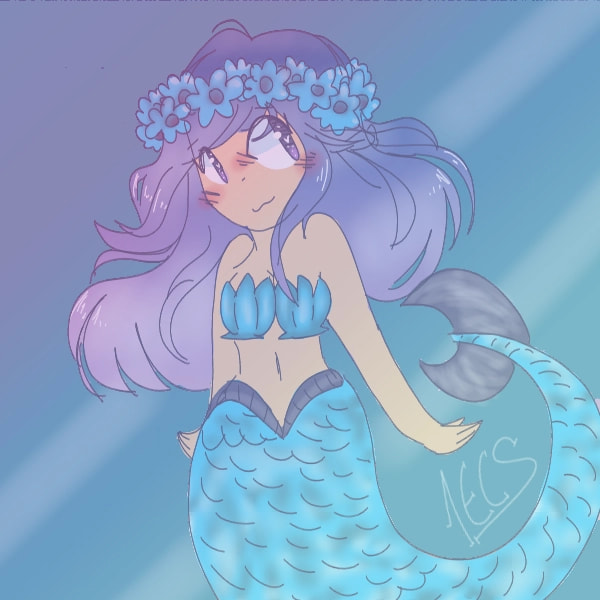 #MerMay #Mermaid #flowercrown edit:  wow this is crap