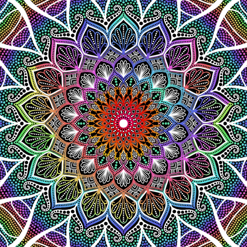 #manycolors #fridayswithsketch #mandala