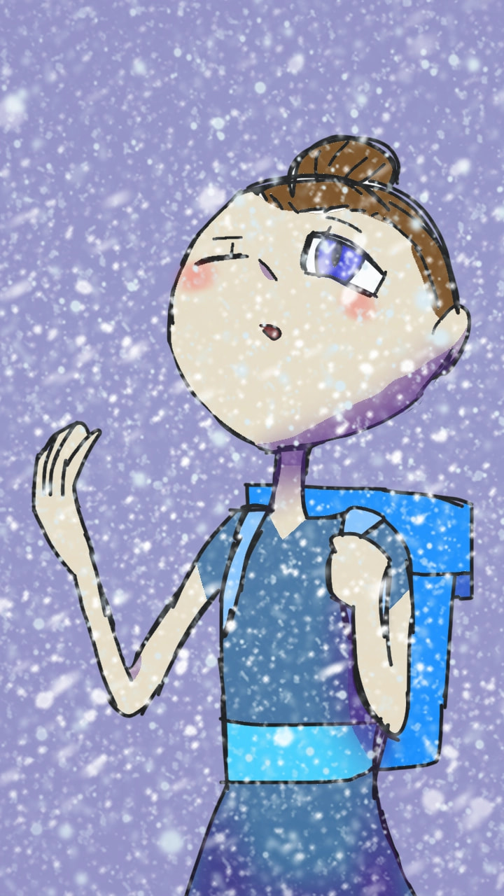 #fridayswithsketch #myholiday #snow #anya #Frostytale #undertale