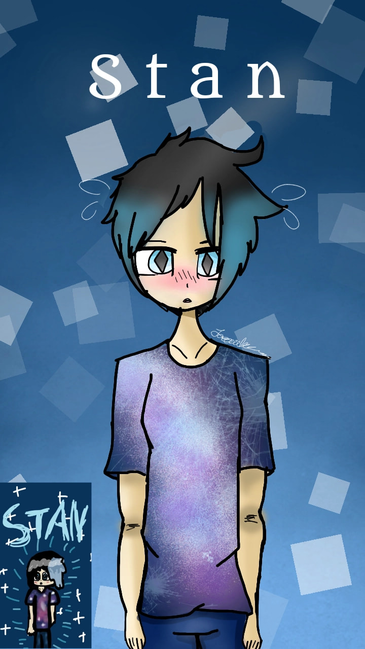‪@sonysketch‬ #fridayswithsketch #RecreateChallenge #recreatechallange ummmm idk this is stan. I made him in like udk 2016. Tbh ive improved. But my lineart us still terrible xd.